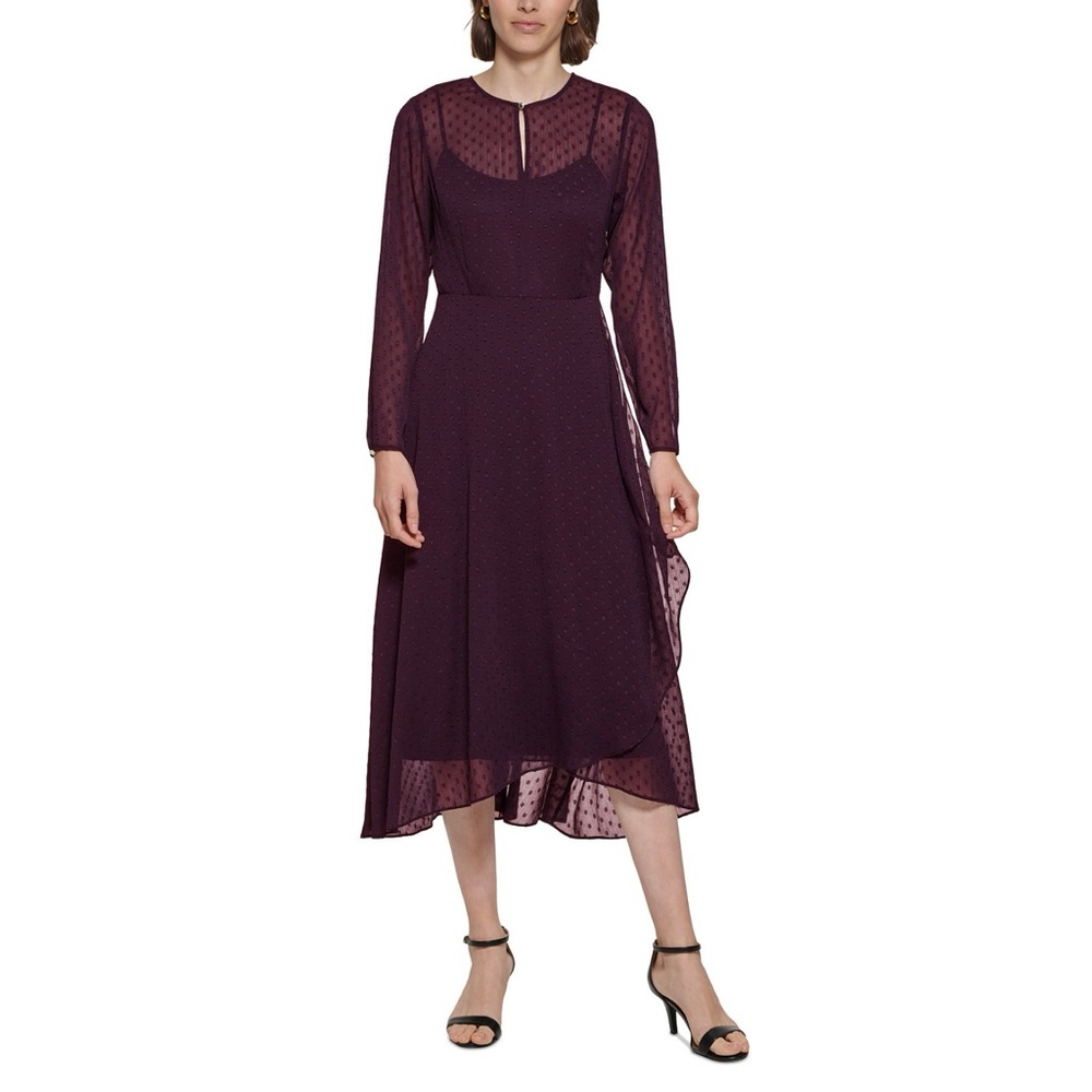 Tommy Hilfiger Clip Dot A-line Dress